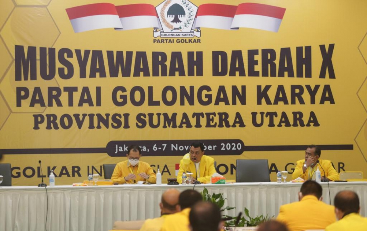 Agus Gumiwang Buka Musda X Partai Golkar Sumut