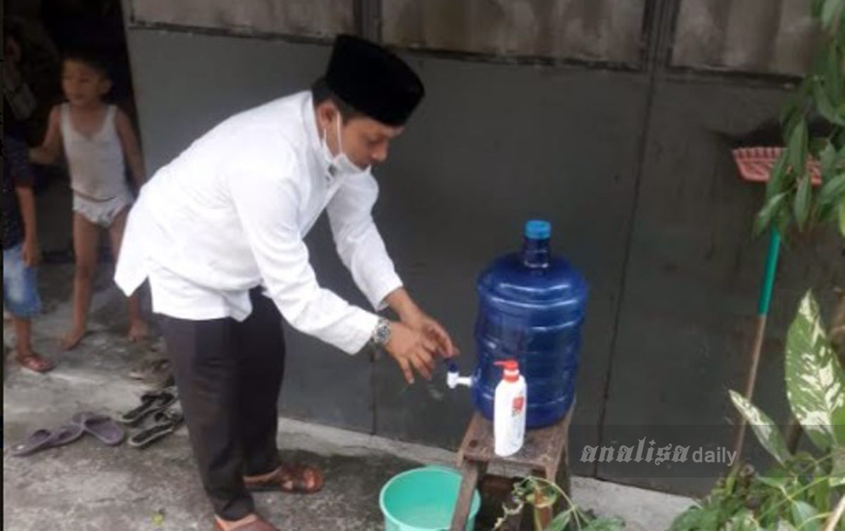 Henri Siregar Kampanye Sesuai Prokes Covid-19