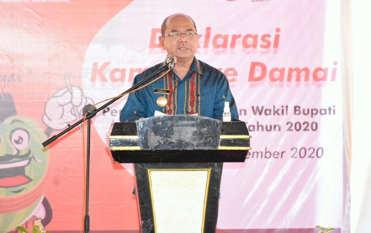 Pemkab Sergai Apresiasi Deklarasi Pilkada Damai