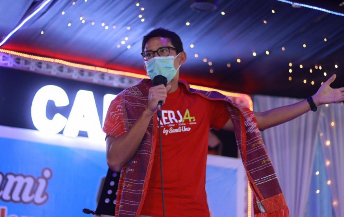 Kunjungi Medan, Sandiaga Uno Minta Simpul Relawan 'Nyalakan Mesin' Untuk Berjuang Lagi