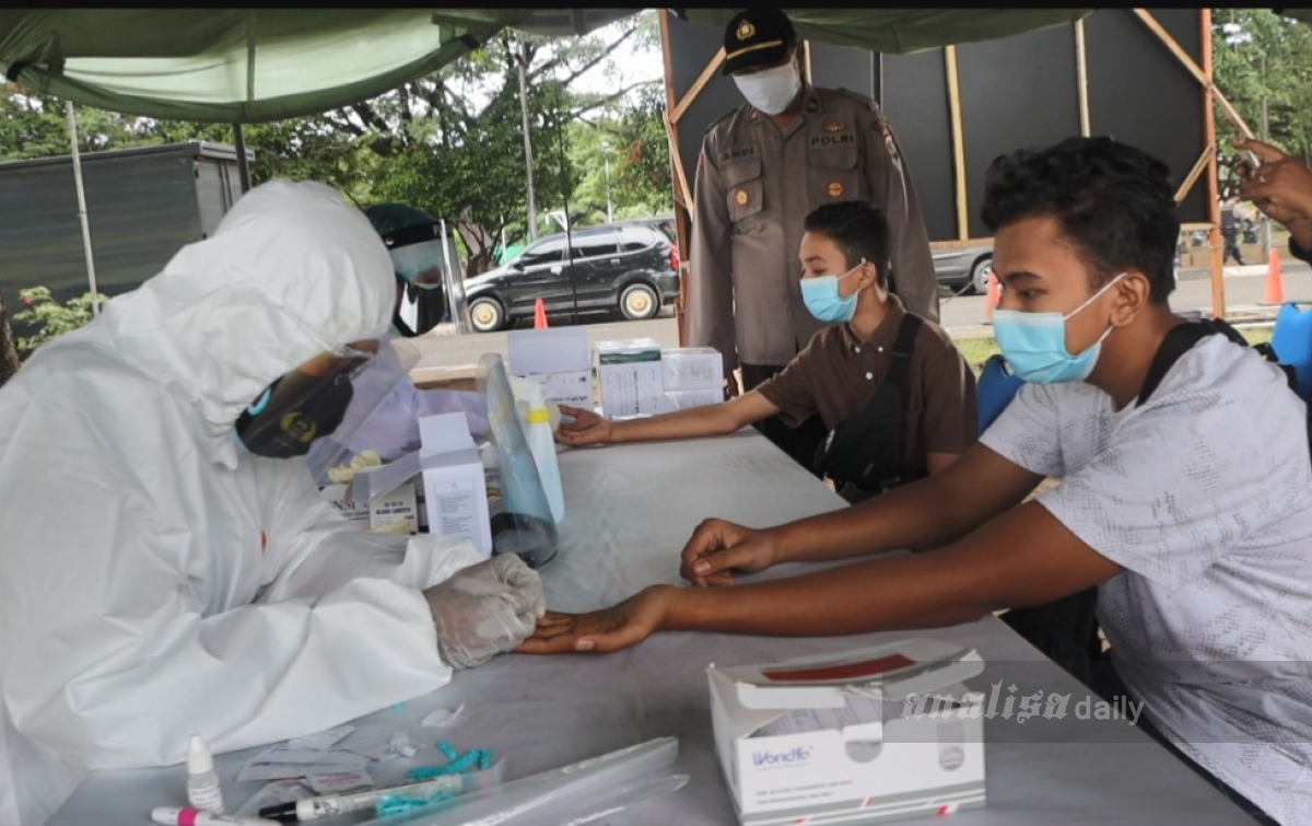 Polda Aceh Gelar Rapid Test Gratis Untuk Masyarakat