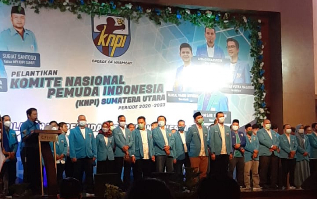 KNPI Sumut Hanya Satu di Bawah Komando Samsir Pohan