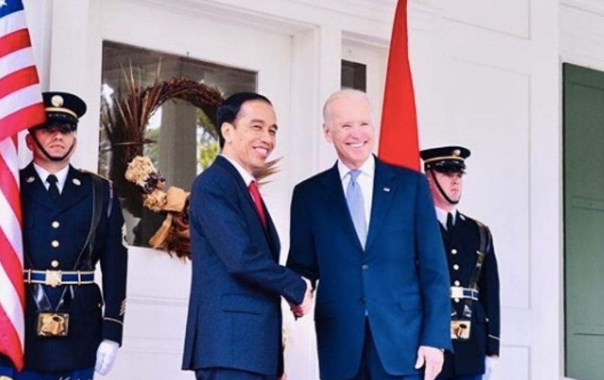 Jokowi Sampaikan Selamat Kepada Joe Biden dan Kamala Harris