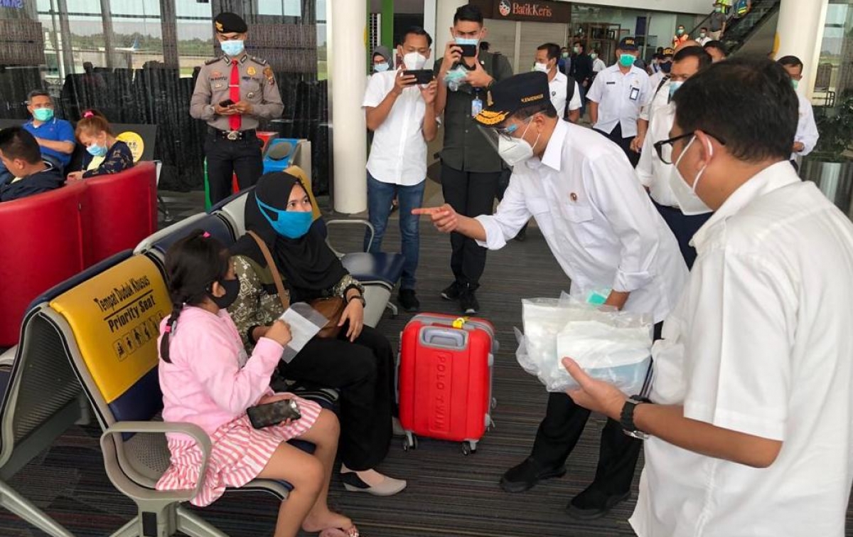 Menhub Apresiasi Penerapan Protokol Kesehatan di Bandara Kualanamu