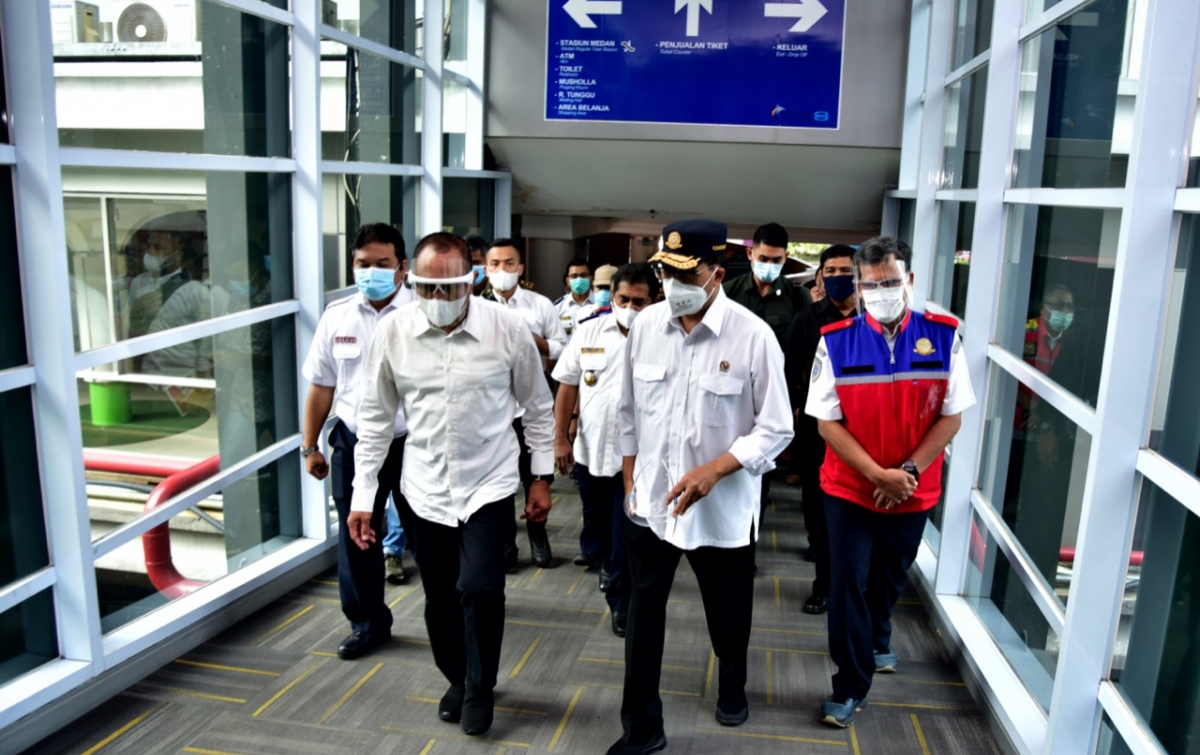 Menhub: Stasiun Kereta Api Medan Akan Sama Seperti di Jakarta