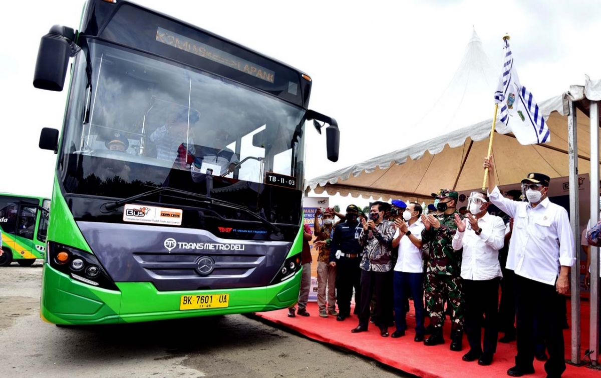 Kemenhub Resmikan Peluncuran Program BTS di Sumut