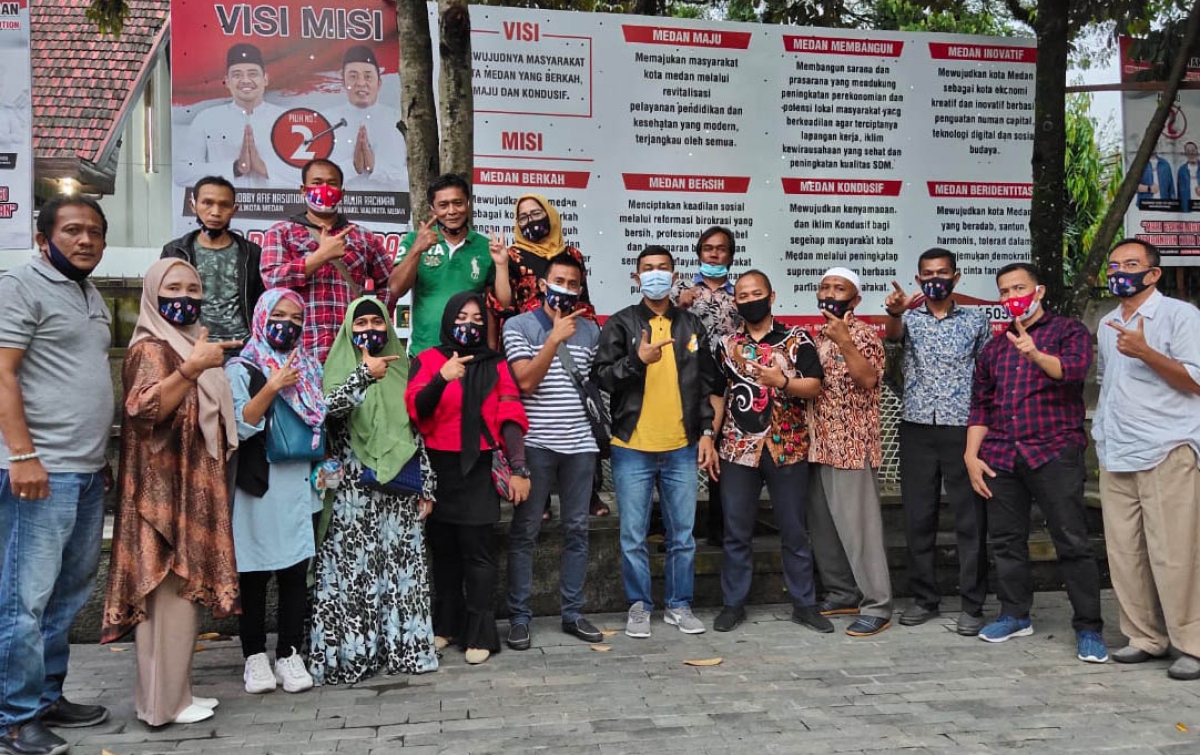 Relawan Irham Buana Bertekad Wujudkan Medan Berkah