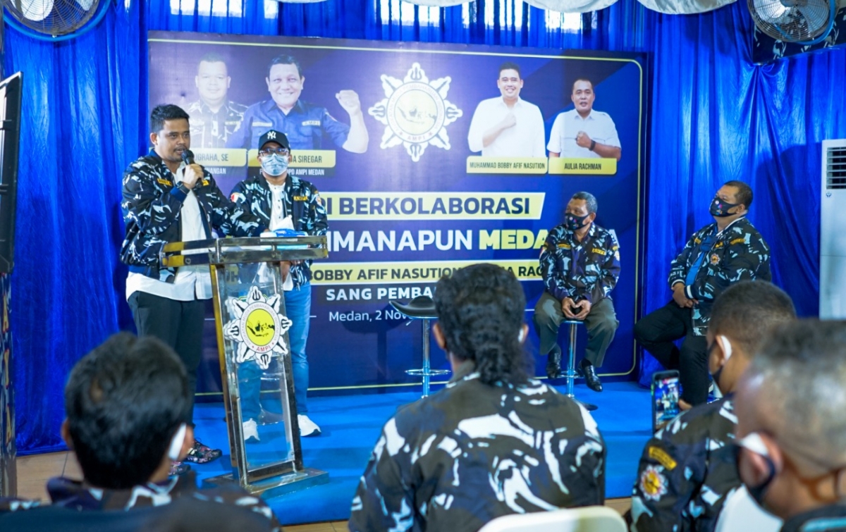 Bobby Nasution Minta Pemuda AMPI Tingkatkan Partisipasi Pemilih
