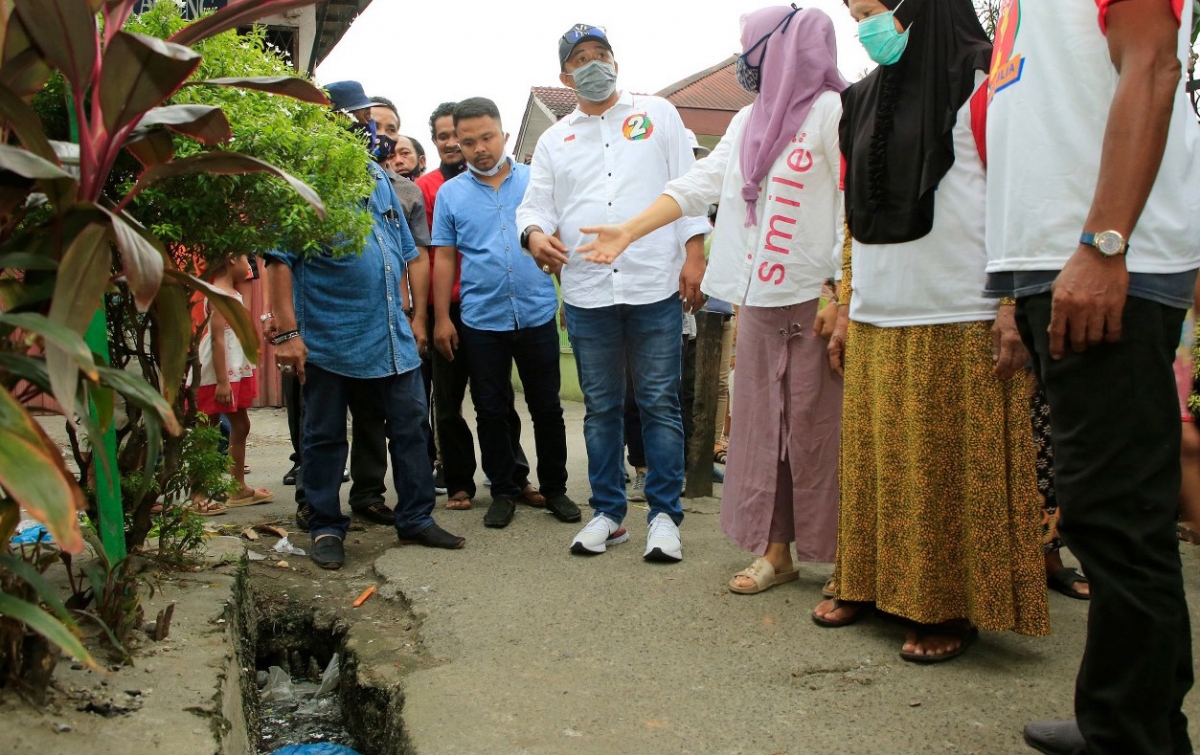 Warga Medan Area Minta Aulia Tuntaskan Soal Banjir dan Parit Tersumbat