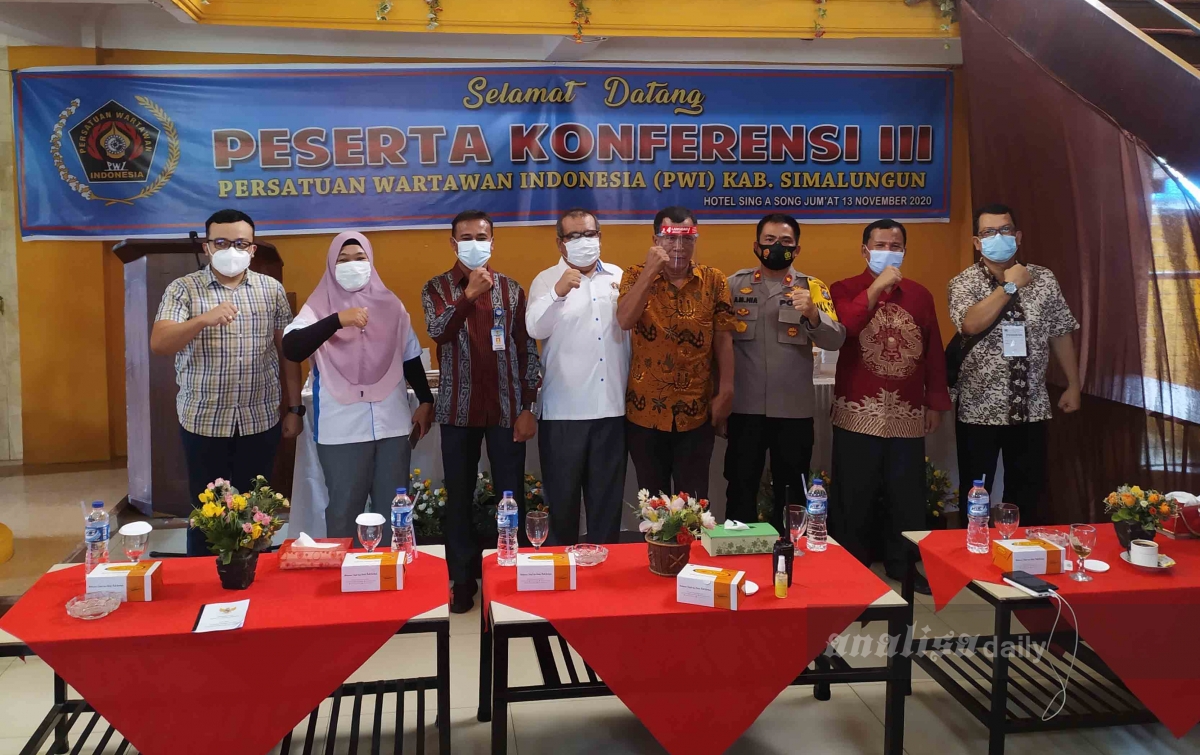 Konferensi III PWI Simalungun Diharapkan Membuahkan Hasil Baik