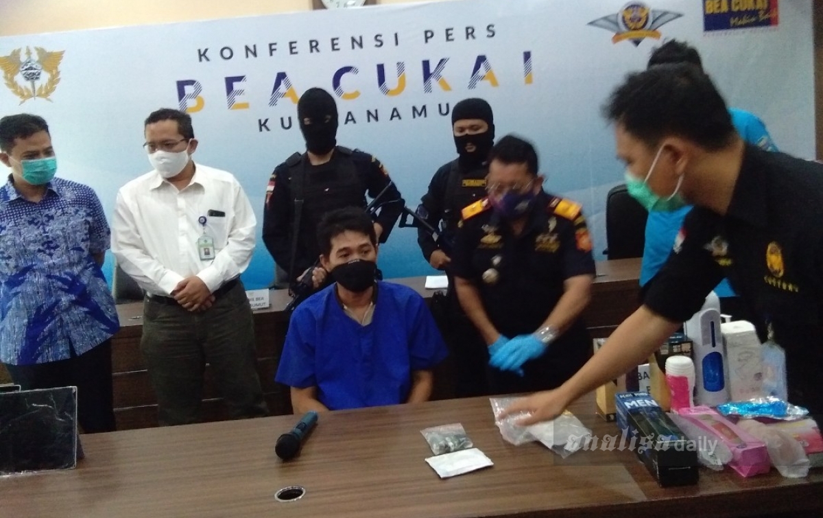Bea Cukai Kualanamu Gagalkan Ganja Basah Asal Tiongkok