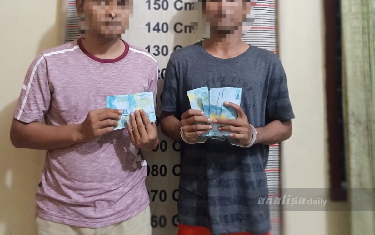 Pembuat Uang Palsu Pecahan Rp 50 Ribu Ditangkap