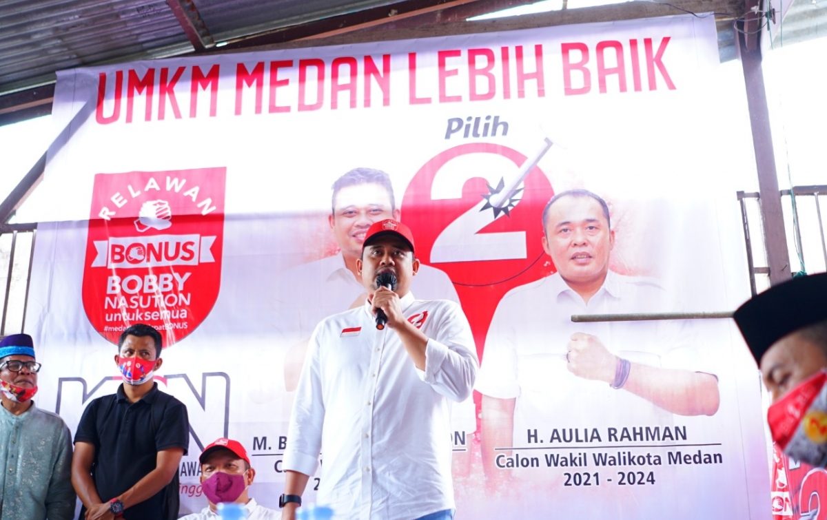 Bobby Nasution Harapan Baru Pelaku UMKM