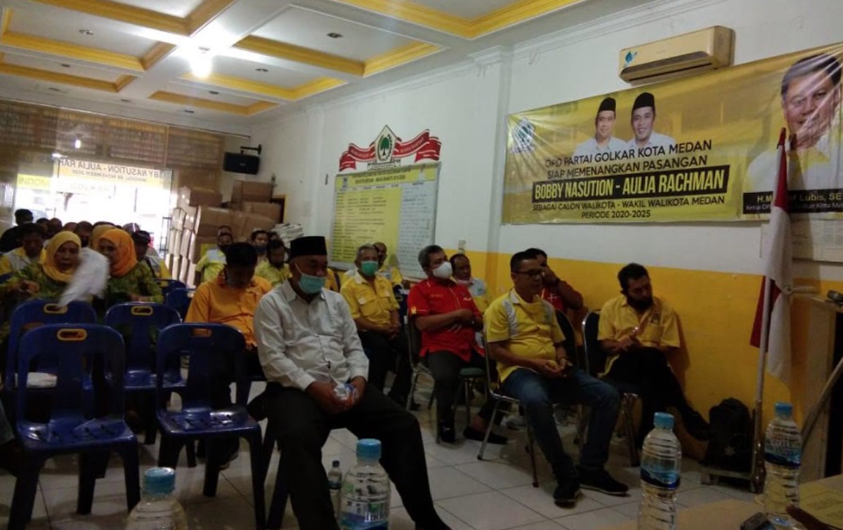 Golkar Ingin Medan Berwibawa Bersama Bobby