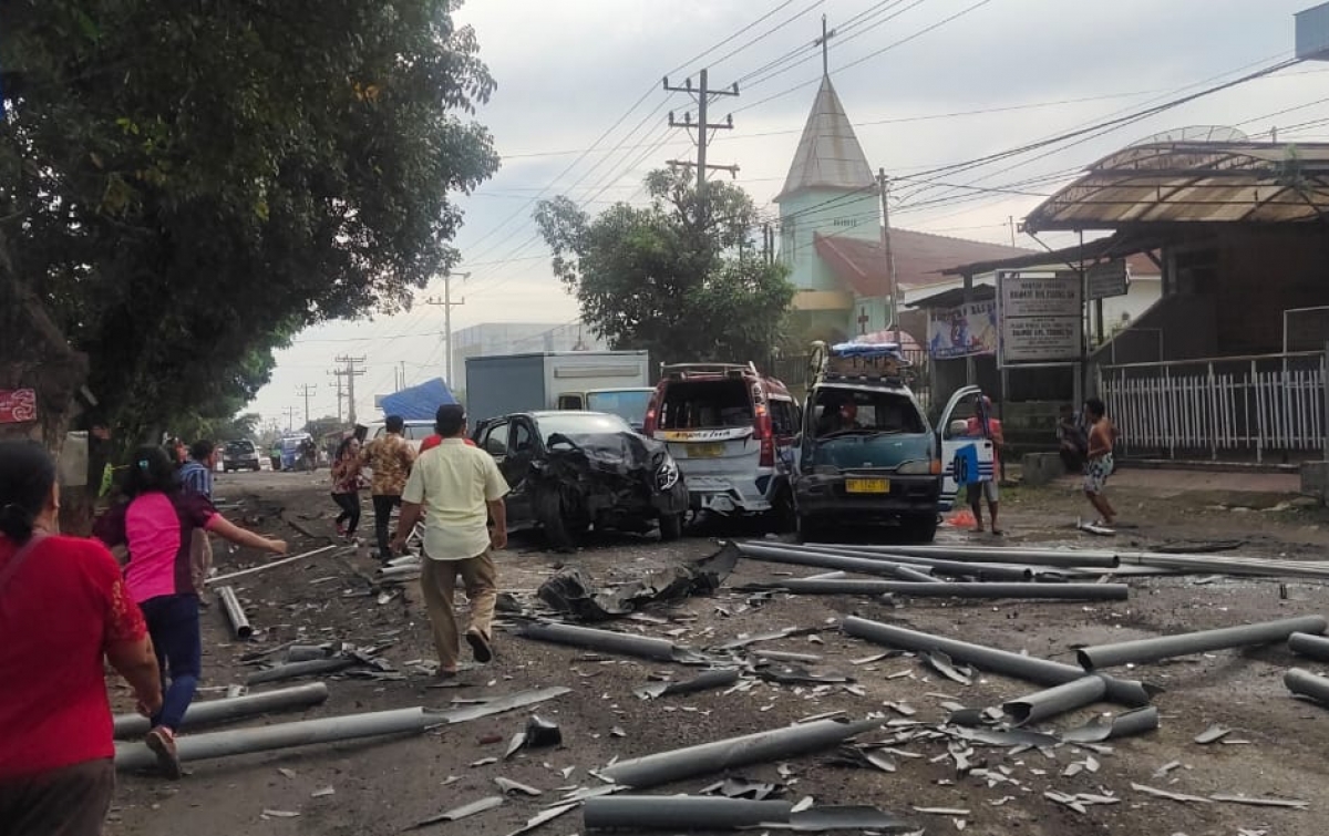 Tabrakan Beruntun di Simalungun Akibat Rem Truk Blong, 5 Orang Tewas