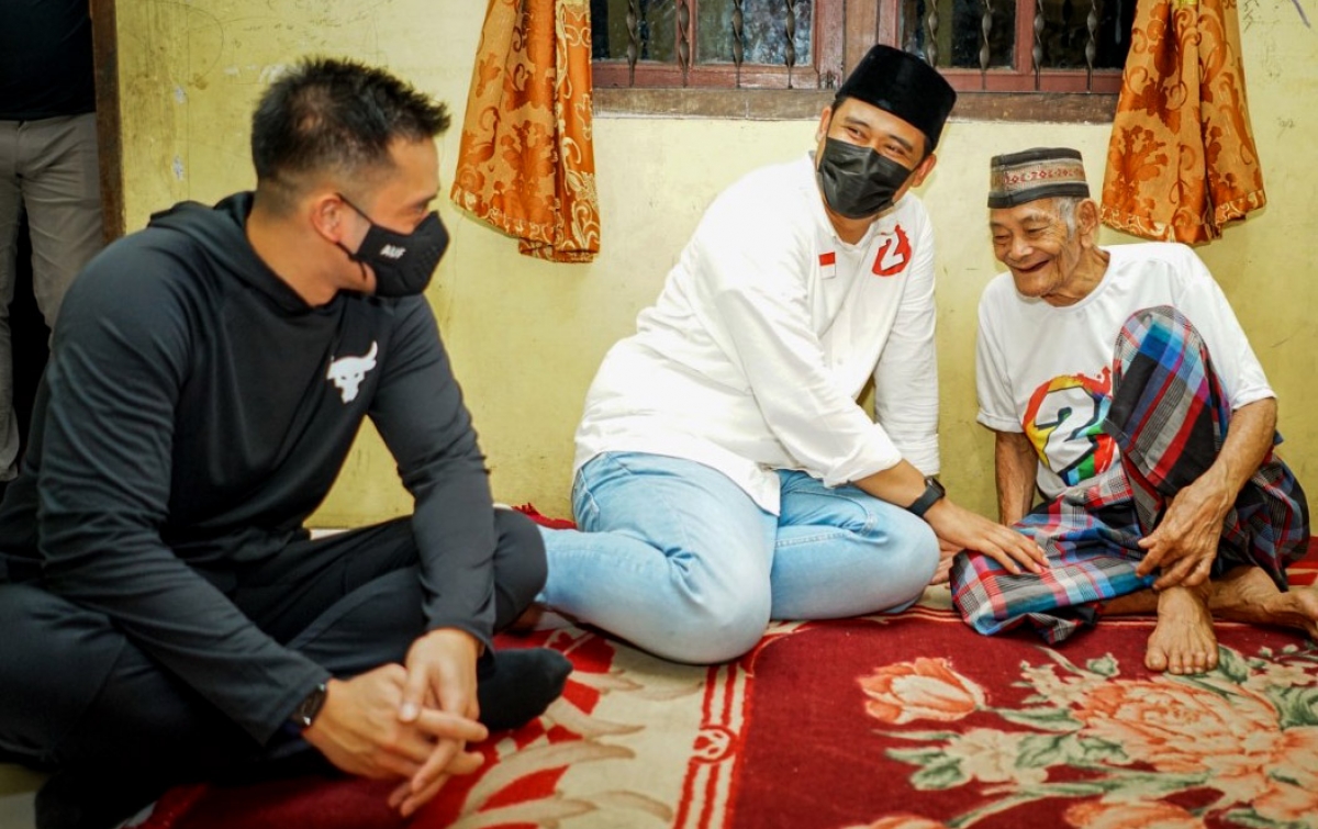 Blusukan di Bajak IV, Bobby Nasution Ditemani Suami Olla Ramlan