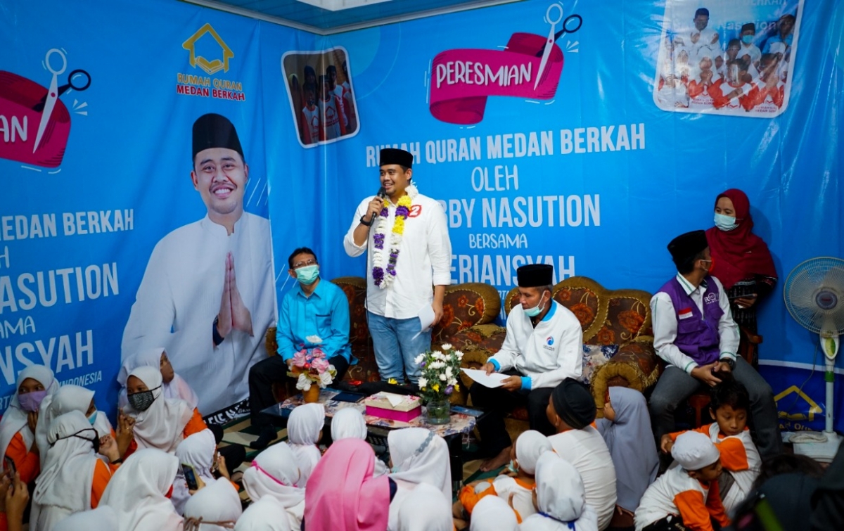 Bobby Nasution: Rumah Quran Bawa Keberkahan di Kota Medan
