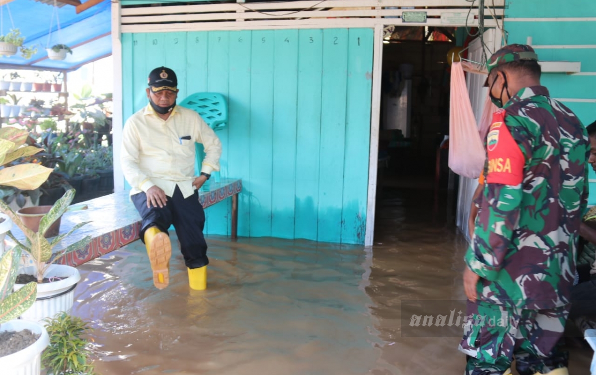 150 Kepala Keluarga di Sosa Terkena Banjir
