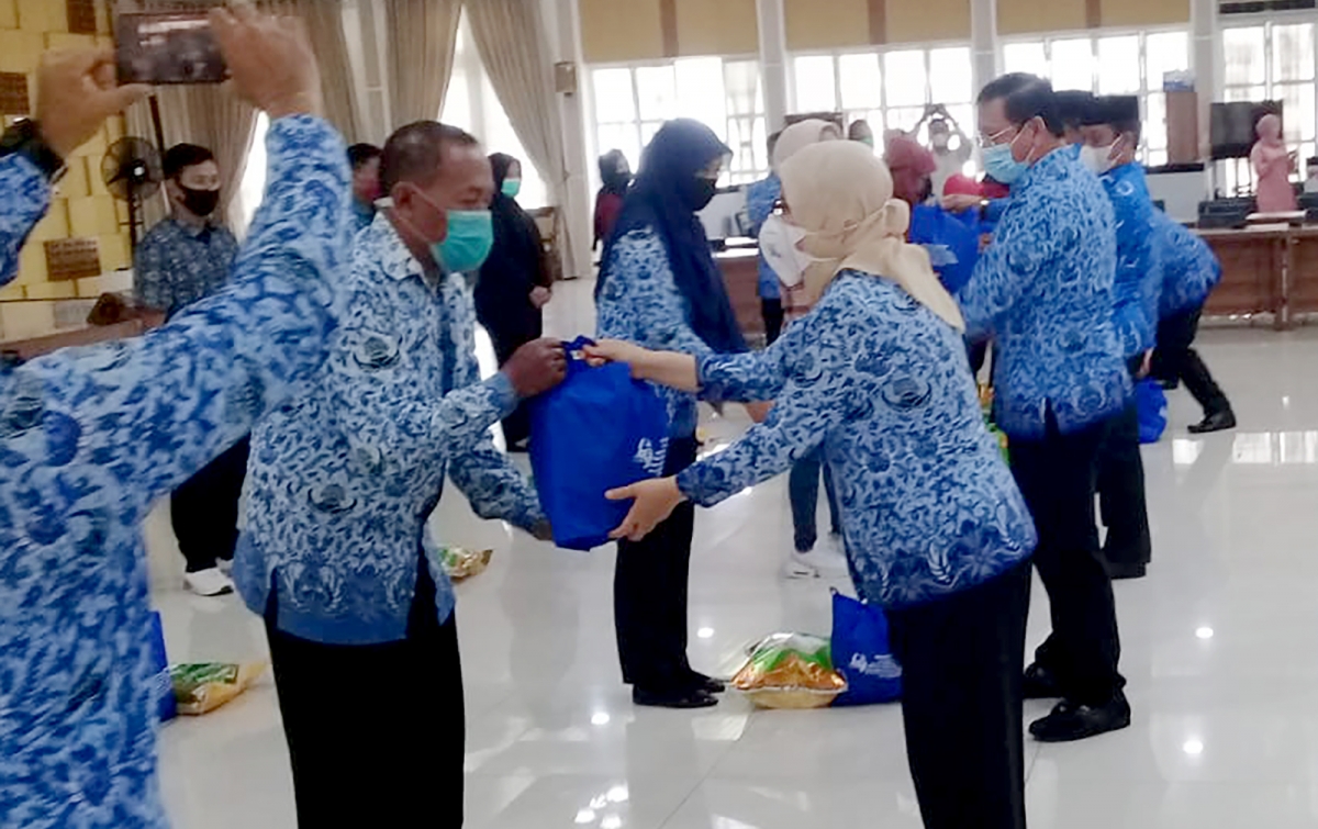 HUT ke-49 Korpri, Pemprov Sumut Salurkan 3.500 Paket Sembako
