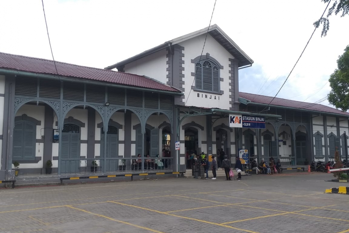 Pergantian Sinyal di Stasiun Binjai, Penumpang Diimbau Antisipasi Keterlambatan KA