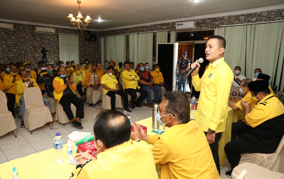 Pilkada Simalungun, Ijeck Tekankan Golkar Harus Menangkan RHS-ZW