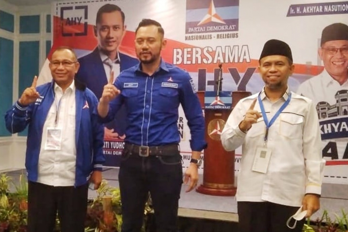 AHY Optimis Akhyar-Salman Menangkan Pilkada Medan
