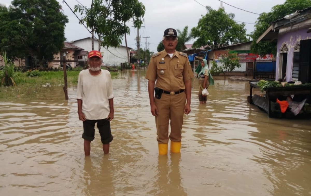 Hujan Deras, Lima Kecamatan di Sergai Terendam Banjir