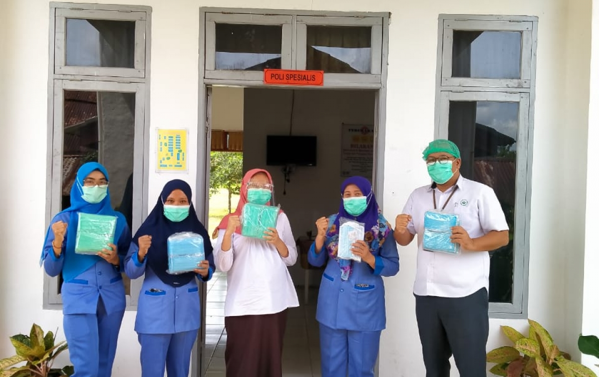 GTPP Covid-19 Sumut Bantu Ribuan Masker untuk Serikat Pekerja PT Prima Medica Nusantara