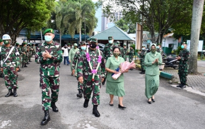 Kapuskesad Kunjungi Rumkit Putri Hijau Kesdam I/BB