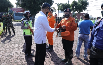 Apel Antisipasi Bencana Alam Sesuai Protokol Kesehatan