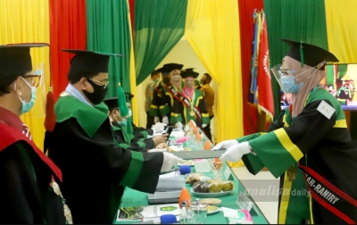 1.377 Lulusan UIN Ar-Raniry Wisuda Secara Daring dan Luring