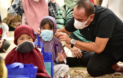 Gubsu Terharu Bisa Kembali Bermain Bersama Anak-anak