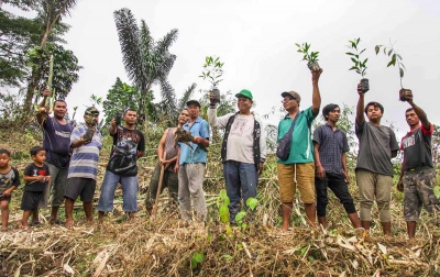 Masyarakat Desa Martelu Rawat Tanah Ulayat