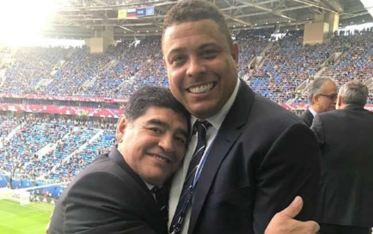 Ronaldo Ungkap Alasan Maradona Selalu Pakai Dua Arloji