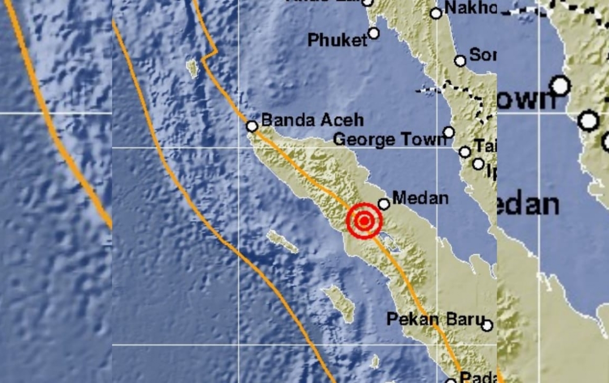 Gempabumi 5,2 Magnitudo Getarkan Sidikalang Dini Hari Tadi