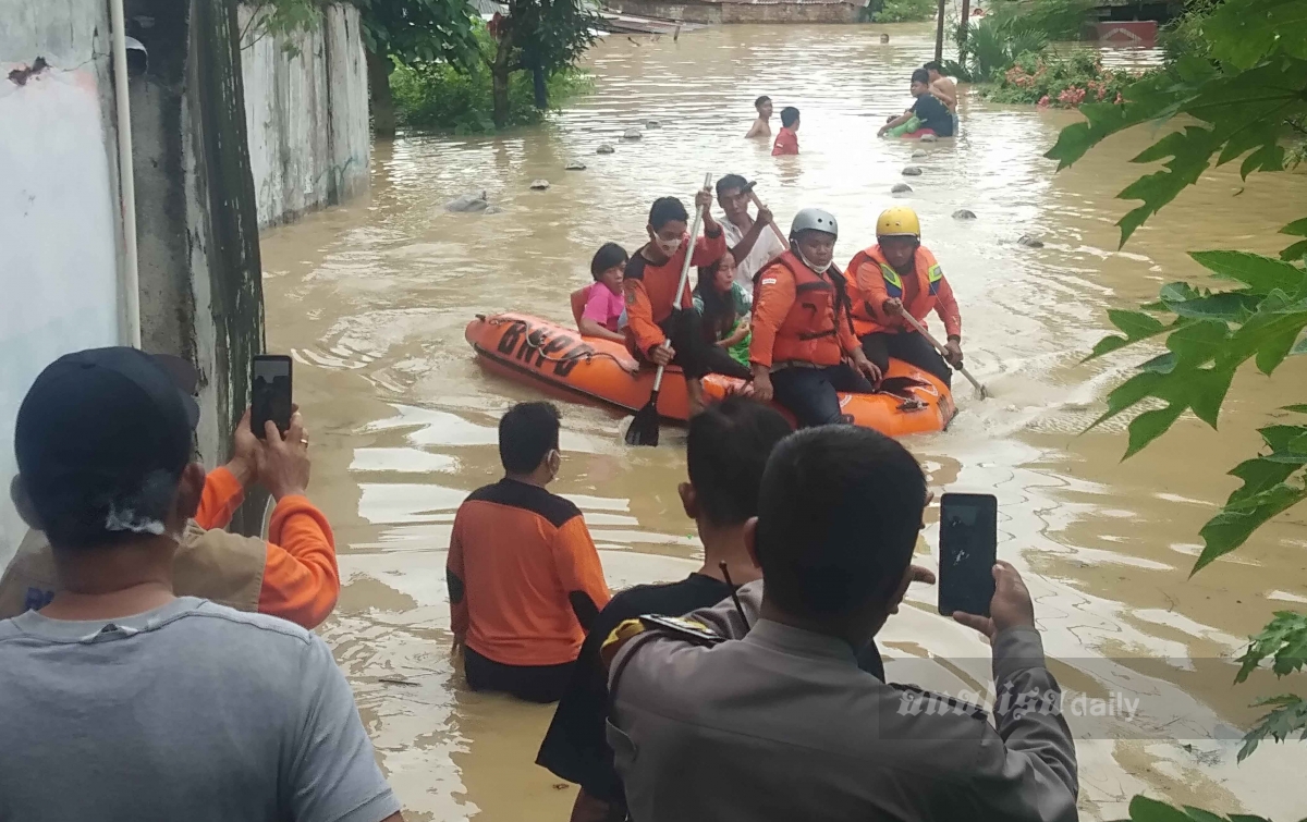 Warga Terdampak Banjir Sungai Deli Harapkan Bantuan