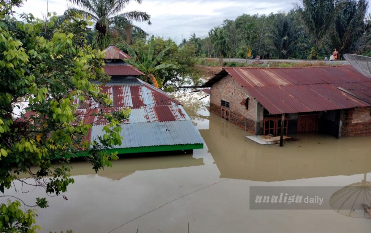 3 Desa di Simalungun Kembali Terendam Banjir, Warga Mengungsi