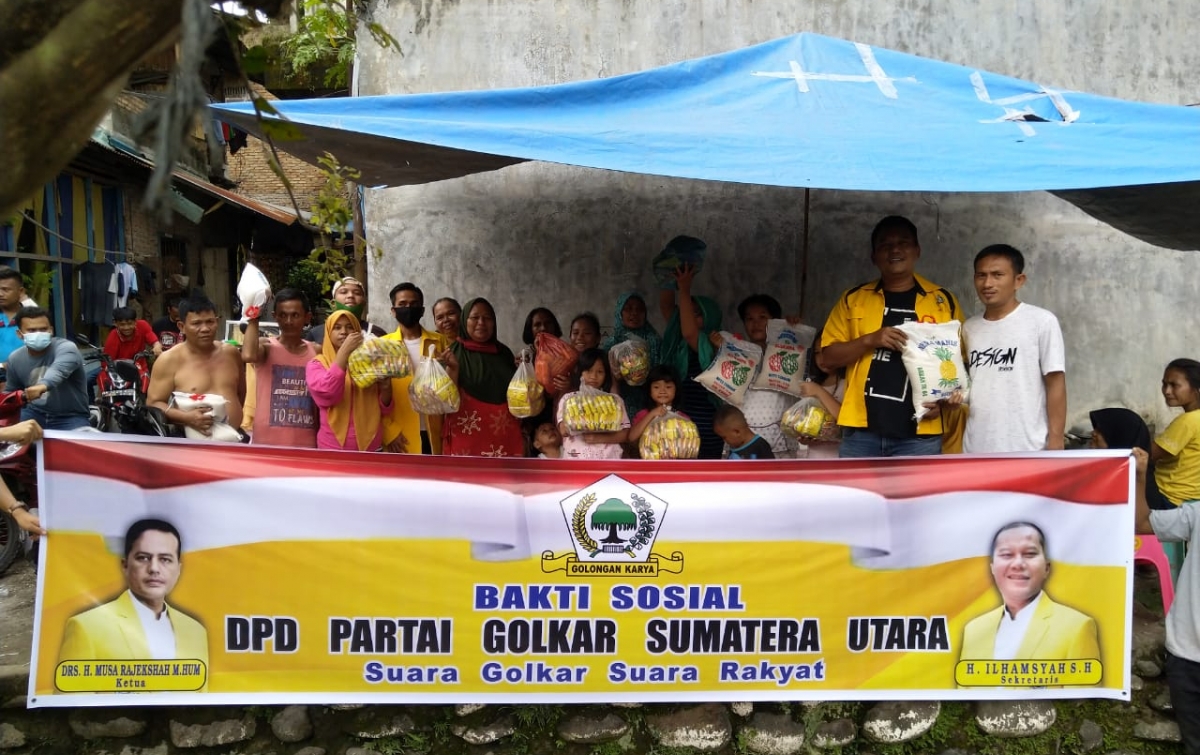 Ijeck Perintahkan Kader Golkar Beri Bantuan Korban Banjir