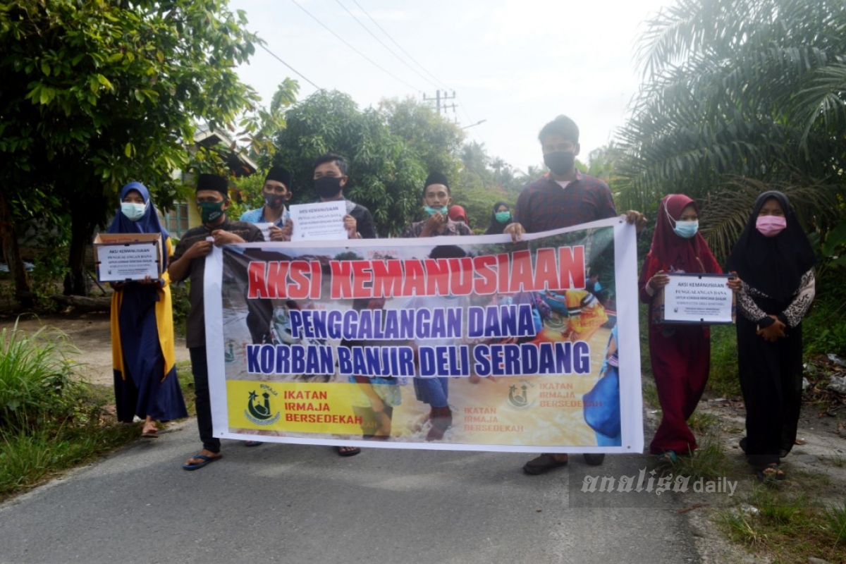 Aksi Kemanusiaan Irmaja Kubahsentang Bantu Korban Banjir