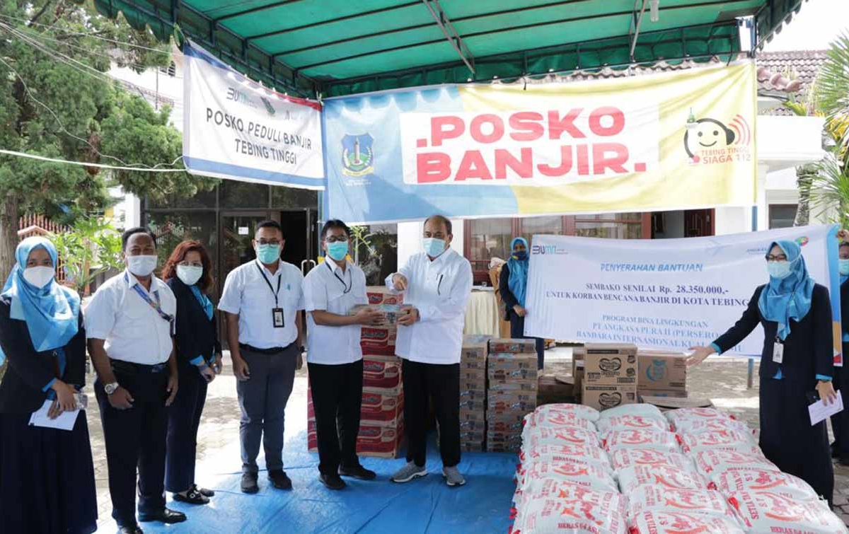 AP II Serahkan Bantuan Pada Korban Banjir Tebing Tinggi - Sumut ...