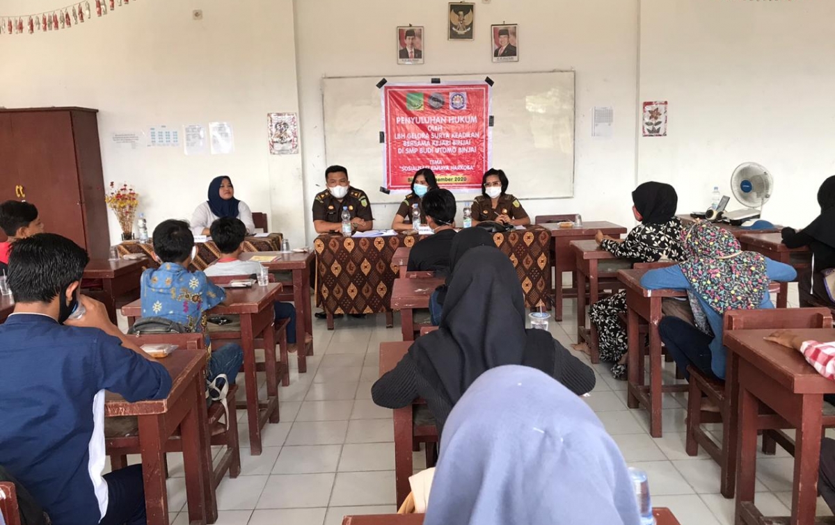 Siswa SMP Budi Utomo Diingatkan Jauhi Narkoba