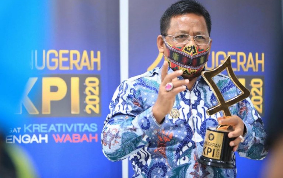 Aminullah Dinobatkan Sebagai Kepala Daerah Inspirasi Penyiaran