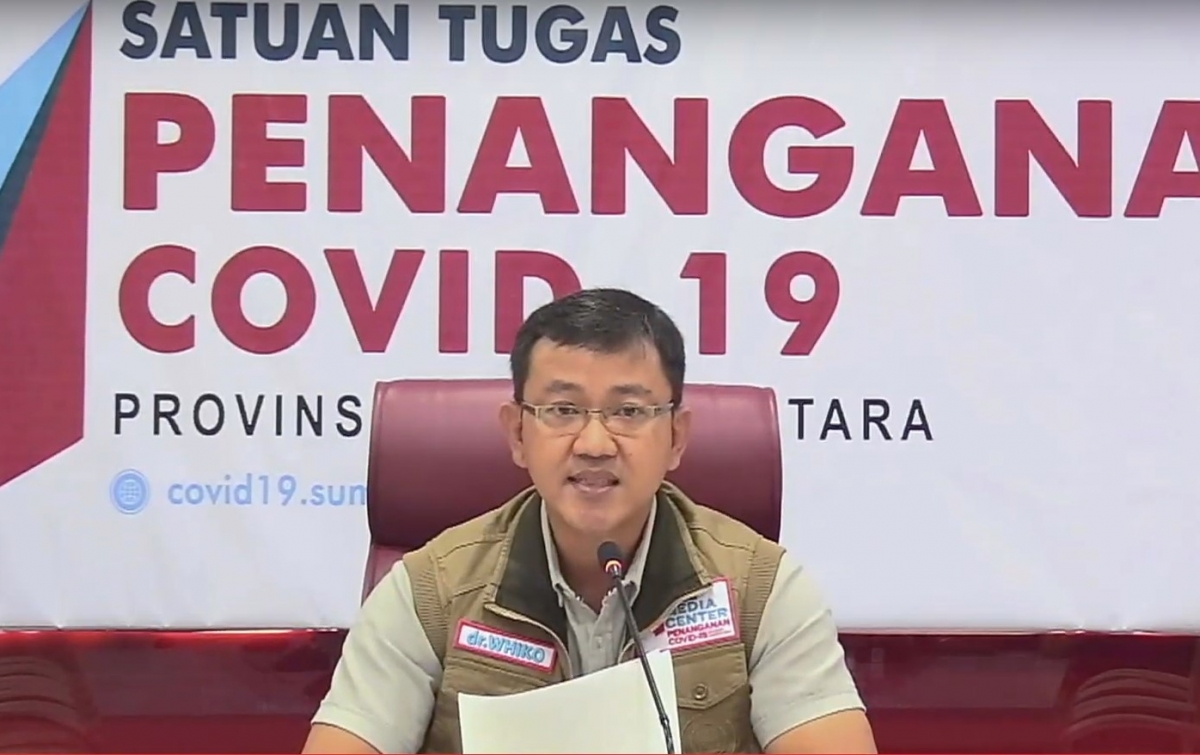 Angka Kesembuhan Covid-19 Sumut Capai 80 Persen