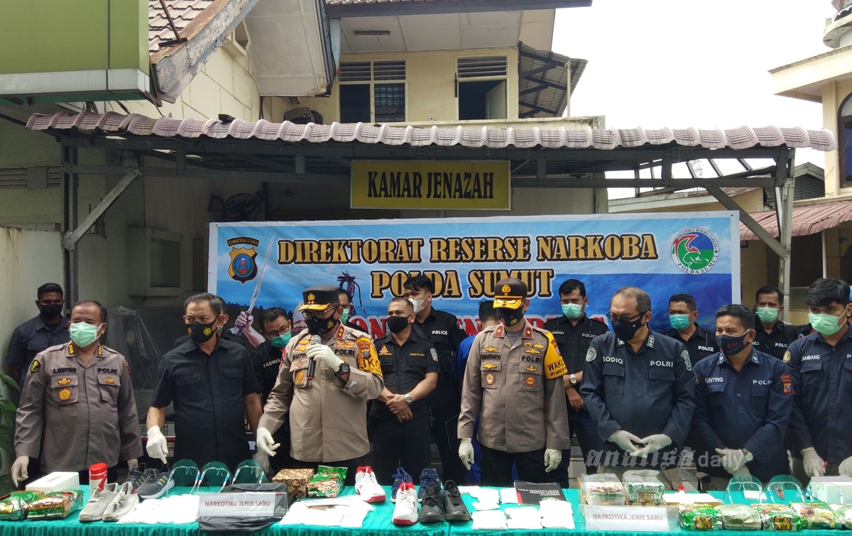 Dua Pekan, 11 Pengedar Sabu Ditangkap, 1 Ditembak Mati