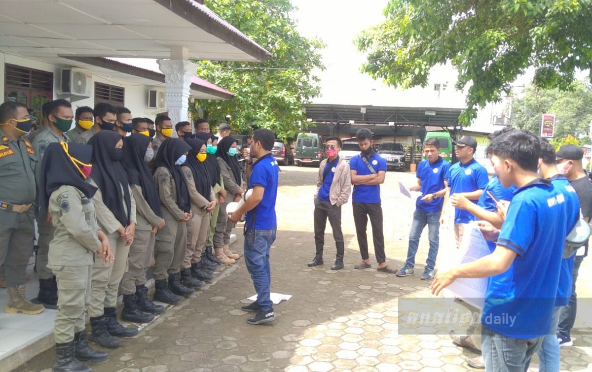 Mahasiswa Desak Kejari Palas Usut Proyek Website Desa