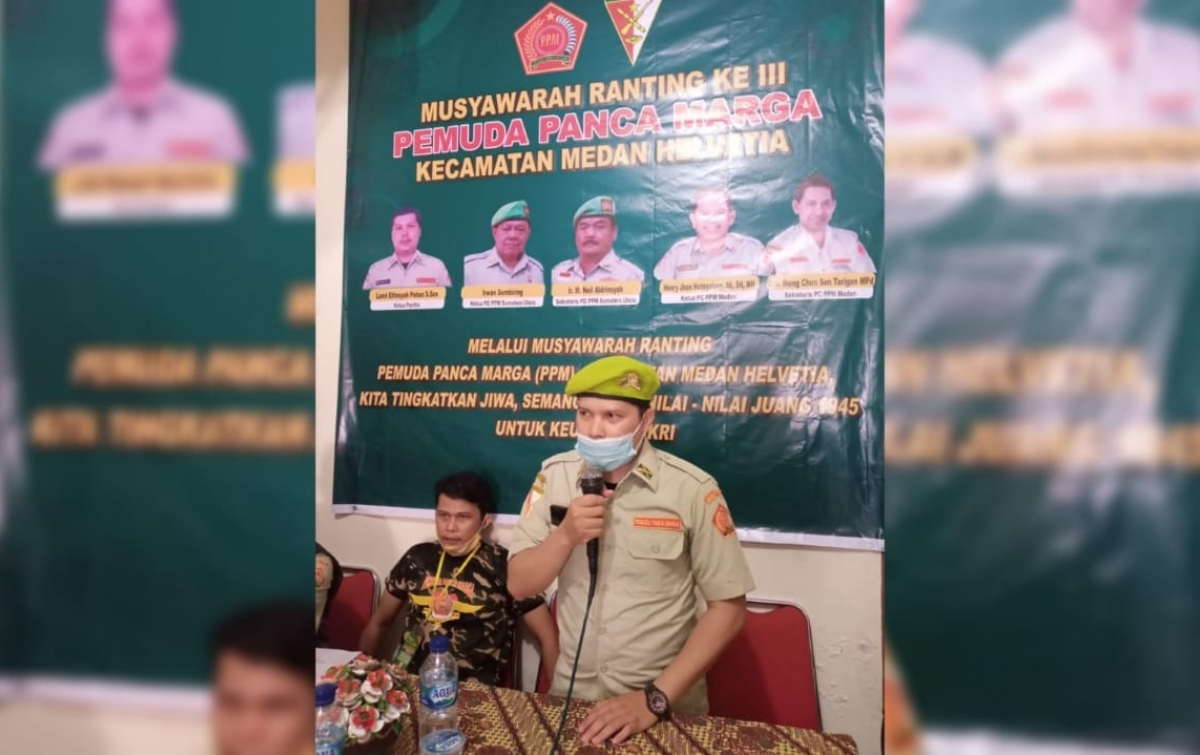 Lanri Elfinsyah Pohan Ketua PPM Medan Helvetia