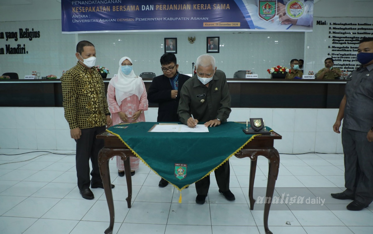 Pemkab Asahan Jalin Kerjasama dengan UNA