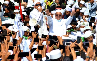 Deretan Kasus Hukum Rizieq Shihab