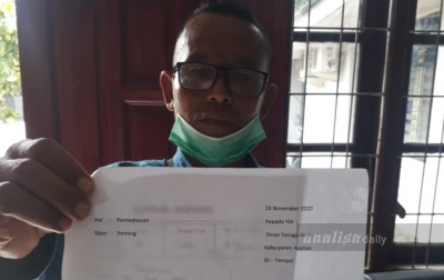 Jabatan Diturunkan, Budi Melapor ke Disnaker Asahan