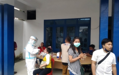 Natal KNPI Sumut Diwarnai Bakti Sosial dan Swab Test Gratis